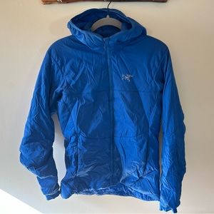 Arc’treyx insulated hoodie, lightly worn, medium,